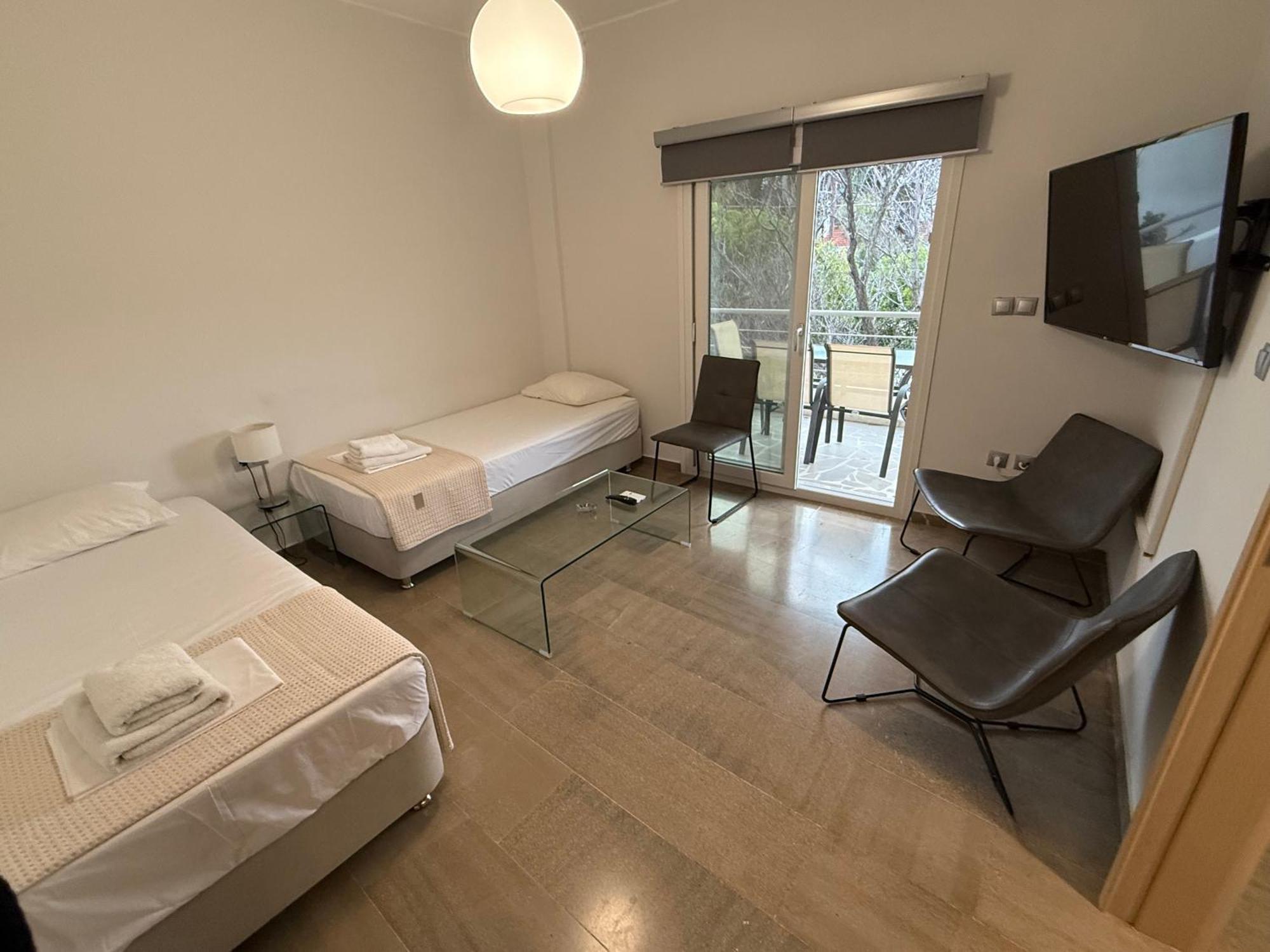 Korelis Apartments Agia Anna  Exteriör bild