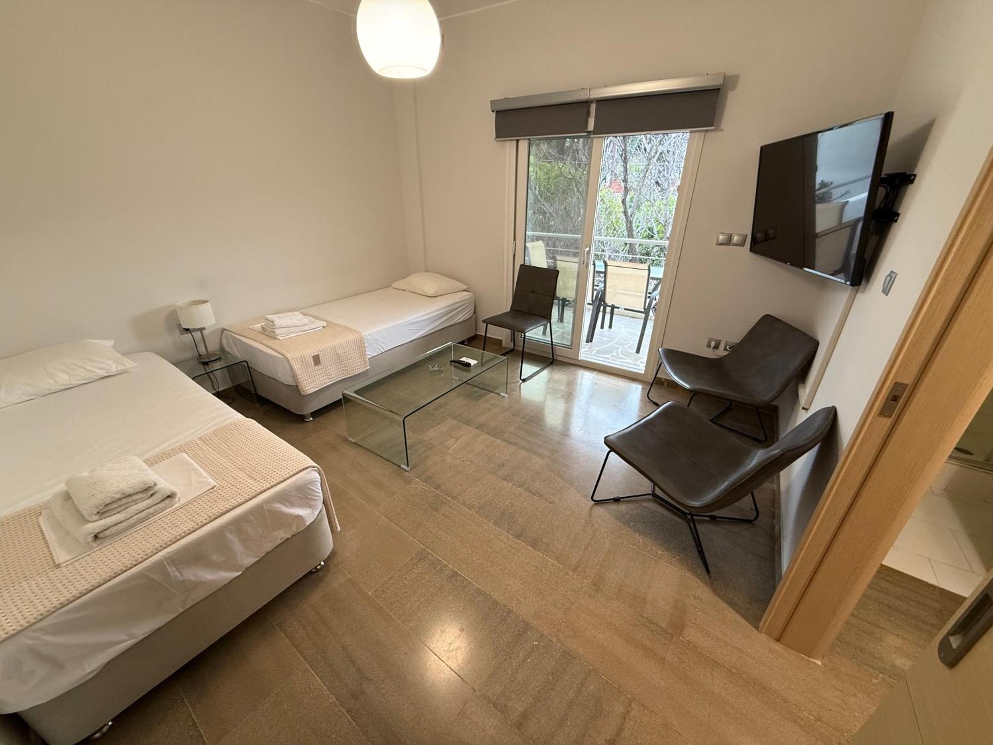 Korelis Apartments Agia Anna  Exteriör bild